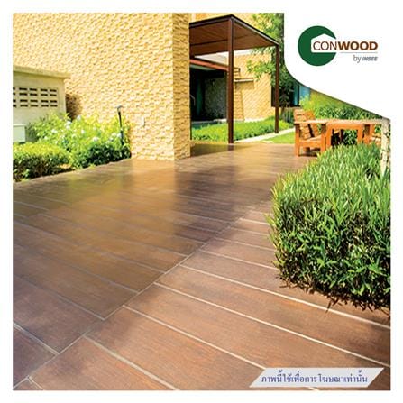 ไม้ตกแต่งพื้น CONWOOD 8 นิ้ว 20.3X305X2.5 ซม. สีธรรมชาติ_2
