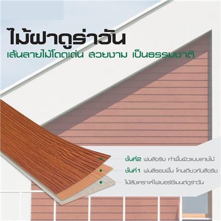 ไม้ฝา DURAONE 15X300X0.8 ซม. สีธรรมชาติ_3