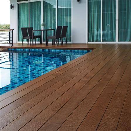 ไม้พื้น SHERA ขอบวี ลายชัยพฤกษ์ 15X300X2.5 ซม. สีน้ำตาล_3