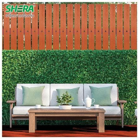 ไม้รั้ว SHERA โมเดิน 10X300X1.2 ซม. สีไม้โอ๊คแดง_1