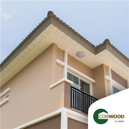 ไม้เชิงชาย CONWOOD 2IN1 23.5X305X2.2 ซม. สีขาวงาช้าง_6