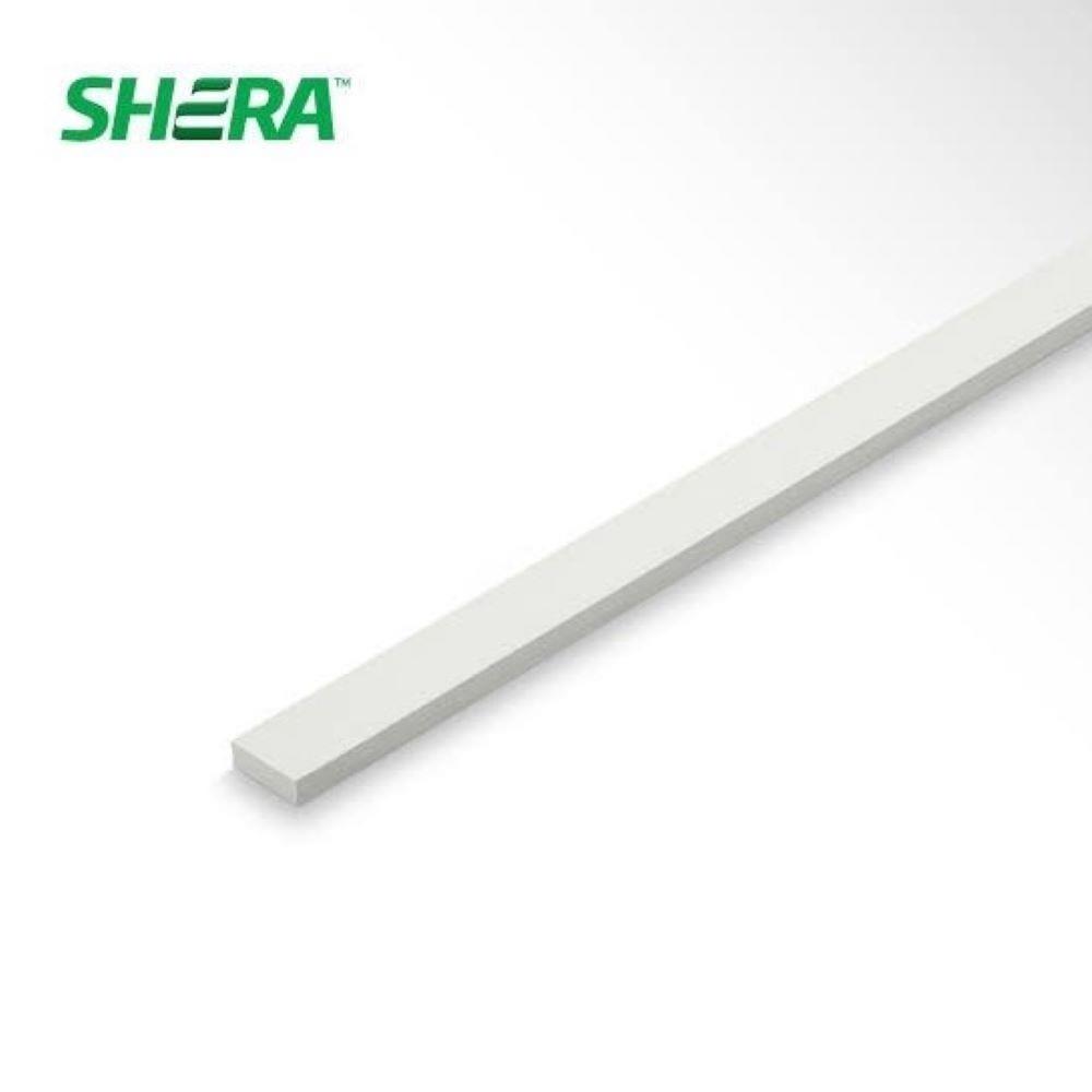 ไม้พื้น SHERA ผิวเรียบ ขอบตรง 1.6x7.5x300 ซม. สีธรรมชาติ