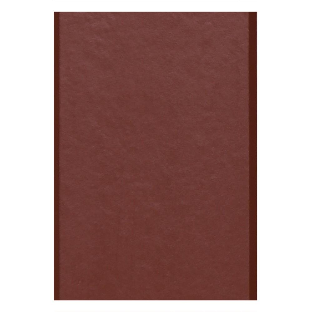 ไม้ระแนง SHERA ขอบวี 7.5X300X0.8 ซม. สีแดงมะฮอกกานี