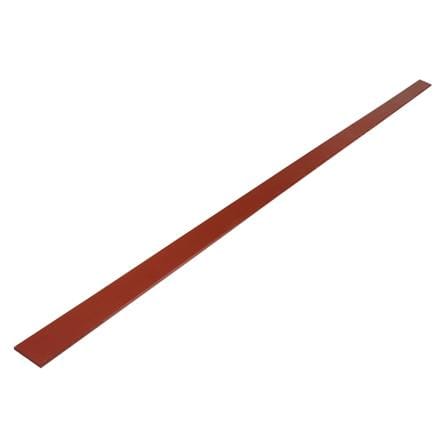 ไม้ระแนง DURAONE ผิวเรียบ ขอบวี 7.5X300X0.8 ซม. สีแดงมะฮอกกานี_1