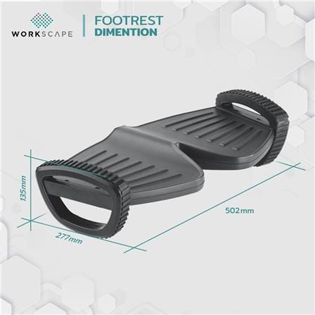 ที่วางเท้า WORKSCAPE WAH-00005 สีดำ_6