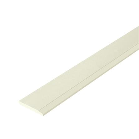 ไม้บัว DURAONE 10X300X1.2 ซม. สีรองพื้นครีม_1