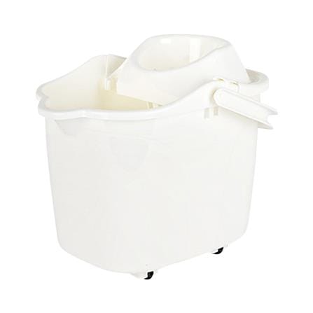 ถังซักพร้อมที่บิดม็อบ JCJ 30X40X31 ซม. 16 ลิตร สีขาว