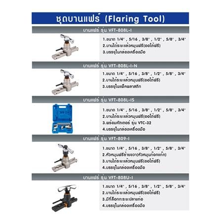 บานแฟร์หัวหมุนก๊อกแก๊ก VALUE VFT-809-I 1/4 นิ้ว - 3/4 นิ้ว_3