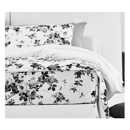 ชุดผ้าปูที่นอน 6 ฟุต 6 ชิ้น LOTUS BLACK&WHITE LI-BW 04W_0
