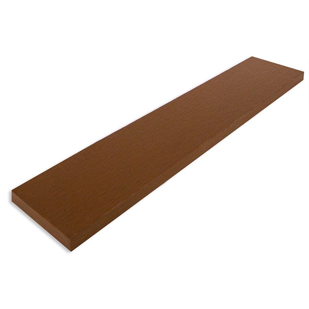 ไม้รั้ว หัวตัด CONWOOD ชัยพฤกษ์ หน้า 4 นิ้ว 10X100X1.6 ซม. สีไม้สัก