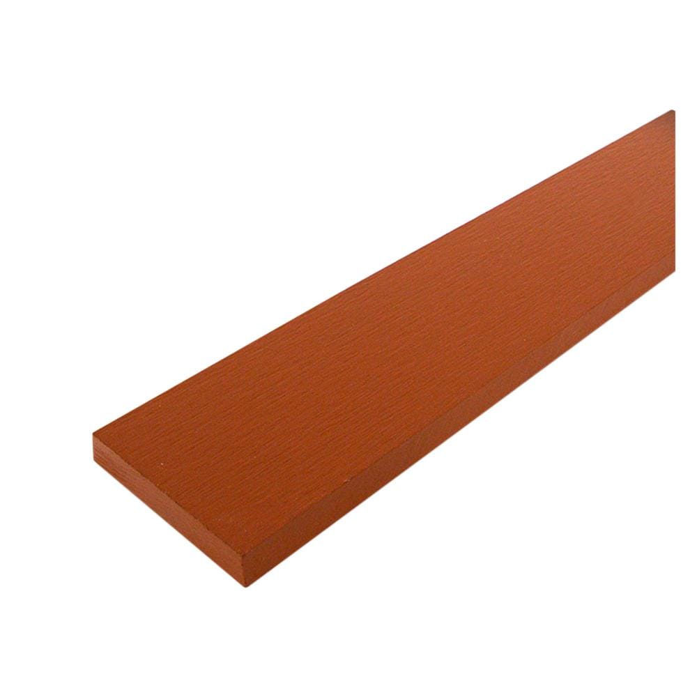 ไม้รั้ว หัวตัด CONWOOD ชัยพฤกษ์ หน้า 4 นิ้ว 10X100X1.6 ซม. สีมะฮอกกานี