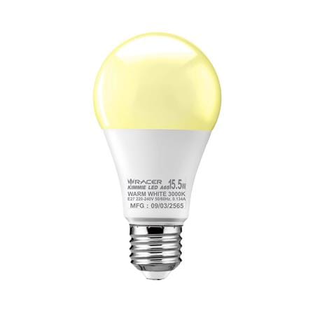 หลอดไฟ LED RACER A65 KIMMIE 15.5 วัตต์ WARM WHITE ...
