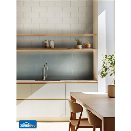 กระเบื้องผนัง 10x30 ซม. TARA เอมบอส โฟล์ท เขียว_6