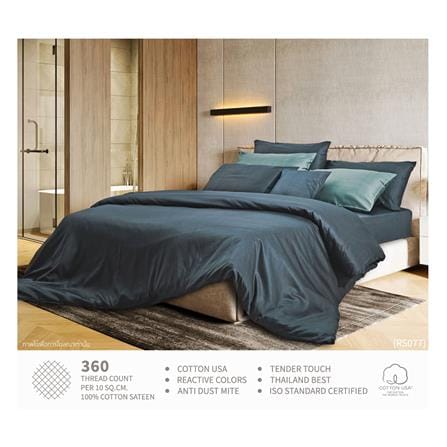 ชุดผ้าปูที่นอน 5 ฟุต 3 ชิ้น PERICO REGAL RS077_0