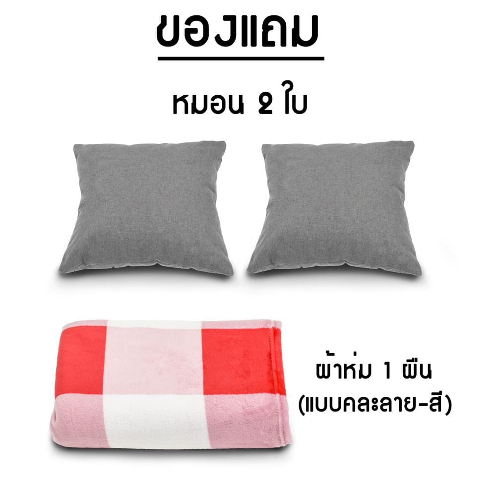โซฟาเบด THAIBULL OLT501-150 สีเทา