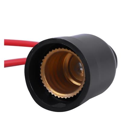 ขั้วห้อยไฟเกลียว SANTORY E-14 LH-15 สีดำ_1
