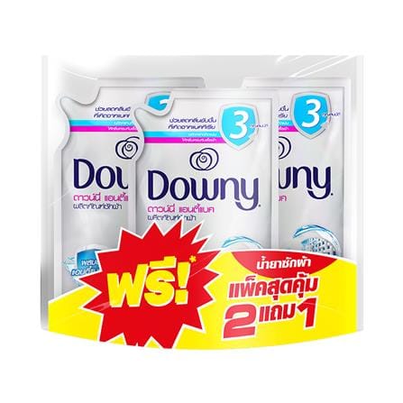 รีฟิลน้ำยาซักผ้าเข้มข้น DOWNY ANTI BAC 570 มล. 2 แถม 1_0