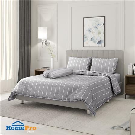 ชุดผ้าปูที่นอน 6 ฟุต 6 ชิ้น HOME LIVING STYLE LOFT GREY_0