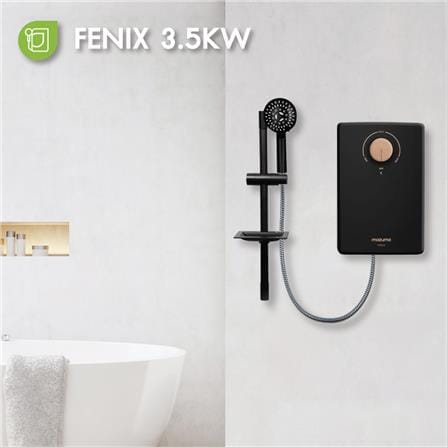 เครื่องทำน้ำอุ่น MAZUMA FENIX 3500 วัตต์ สีดำ_3