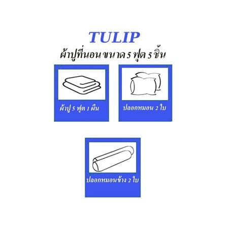 ชุดผ้าปูที่นอน 5 ฟุต 5 ชิ้น TULIP WINNIE THE POOH 60013-DLC089_4