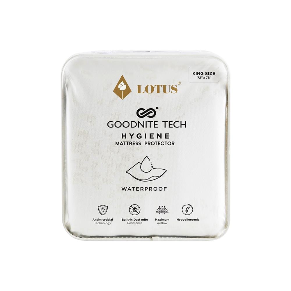 ผ้ารองกันเปื้อน KING SIZE LOTUS HYGIENE WHITE