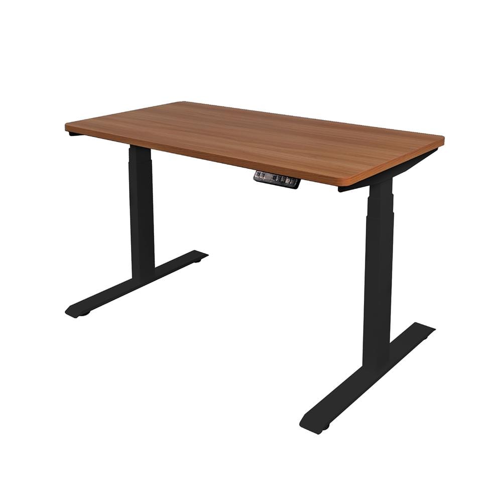 D.I.Y. โต๊ะทำงานปรับระดับ BEWELL ERGO 120X60 ซม. สีวอลนัท/ดำ