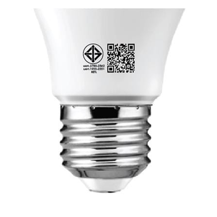 หลอด LED RACER A60 KIMMIE 8 วัตต์ WARM WHITE E27_4