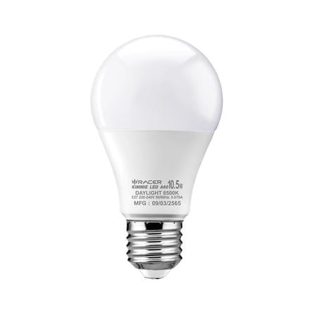 หลอด LED RACER A60 KIMMIE 10.5 วัตต์ DAYLIGHT E27