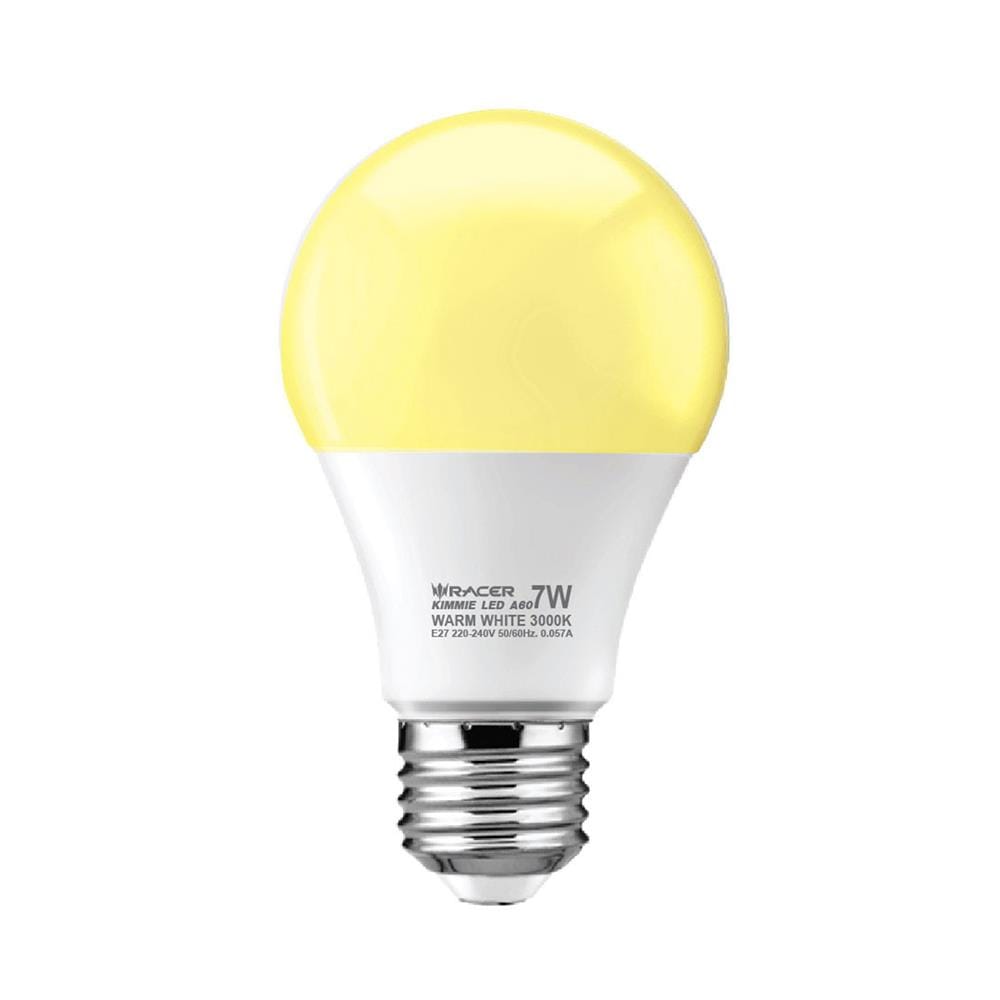 หลอด LED RACER A60 KIMMIE 7 วัตต์ WARM WHITE  E27