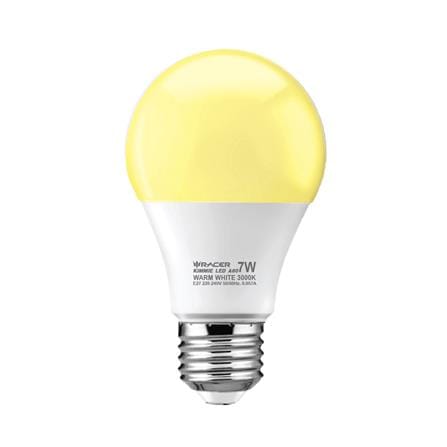 หลอด LED RACER A60 KIMMIE 7 วัตต์ WARM WHITE  E27