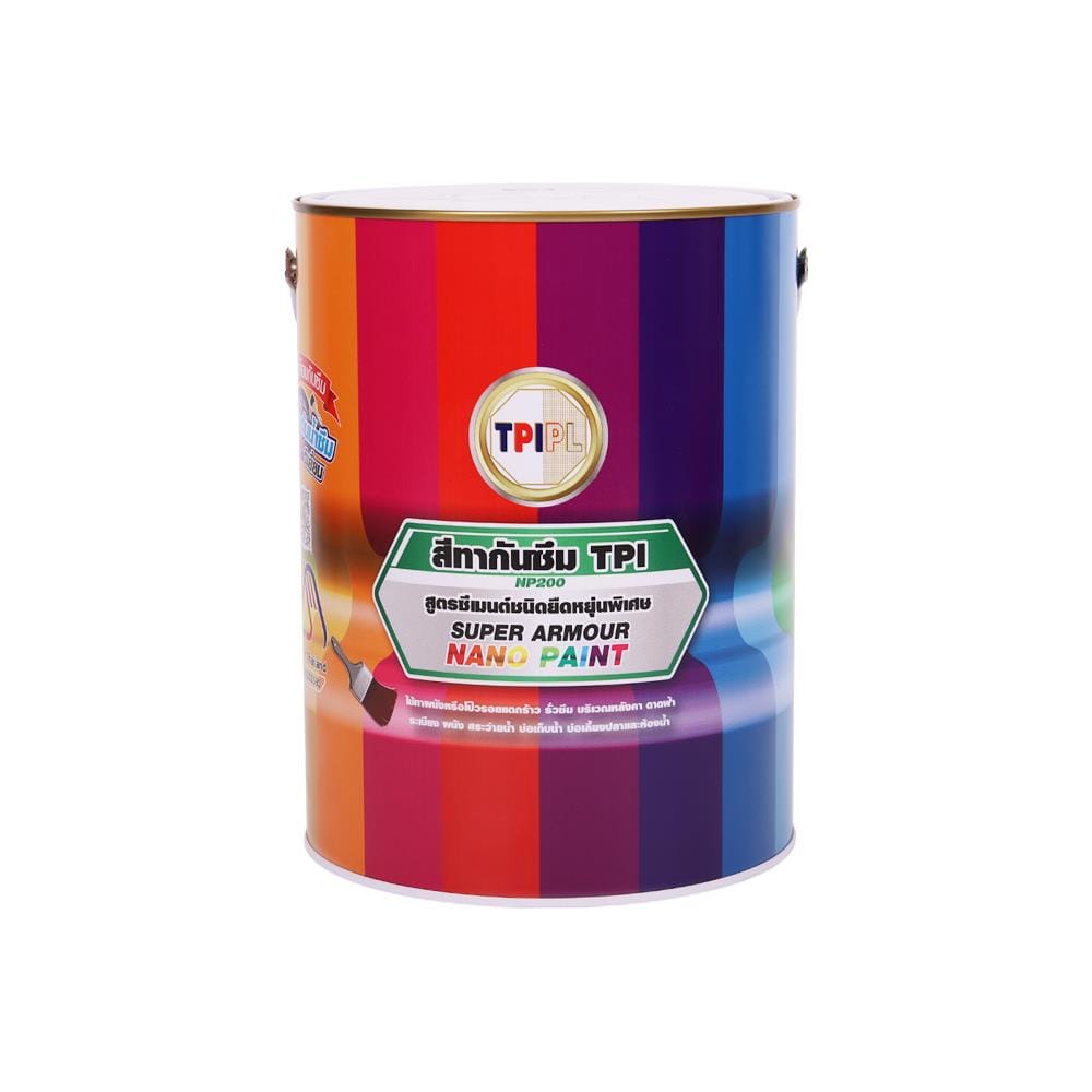 สีทากันซึม TPI NANO SUPER ARMOUR NP200 W01W สีขาว 1 แกลลอน