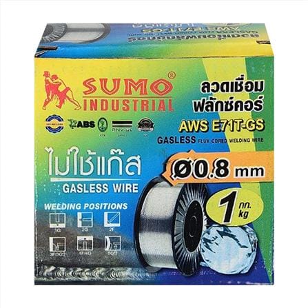 ลวดเชื่อมฟลักซ์คอร์ SUMO E71T-GS 0.8 มม. 1 กก._1