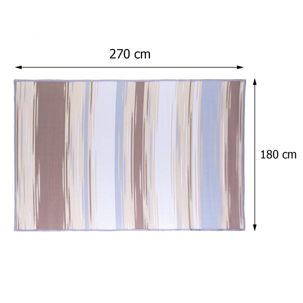 เสื่ออเนกประสงค์ MAT-ER WAA-YU SIZE L 180x270 ซม. สี EARTH TONE