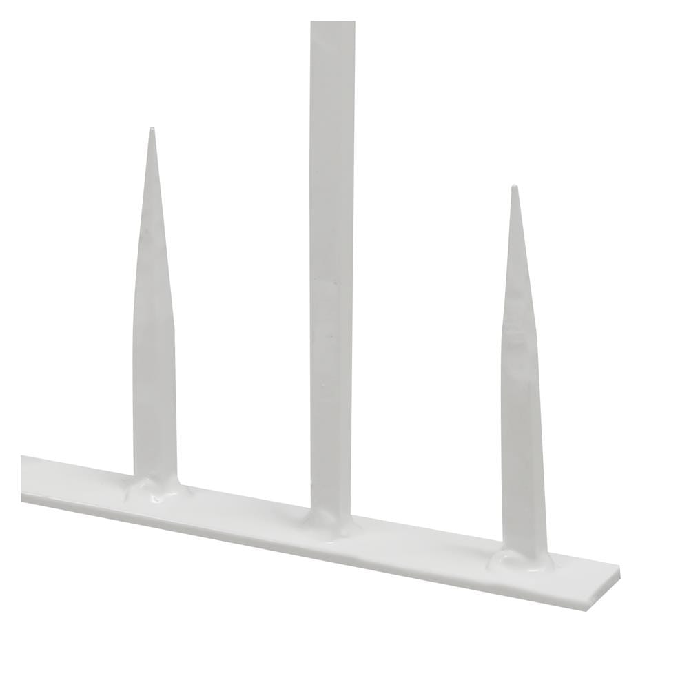 รั้วเหล็กสำเร็จรูป SPIKE 1002 0.6X2 ม. สีขาว