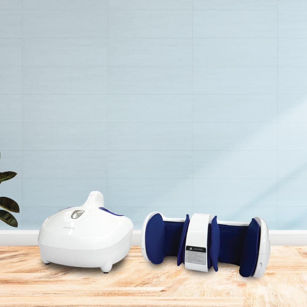 เครื่องนวดขาและเท้า AMAXS NCHA715 สีขาว/น้ำเงิน