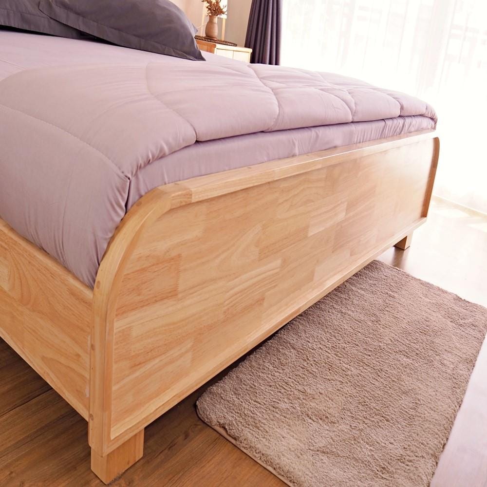 เตียง 5 ฟุต BAAN FURNITURE HESTIA สีไม้ธรรมชาติ