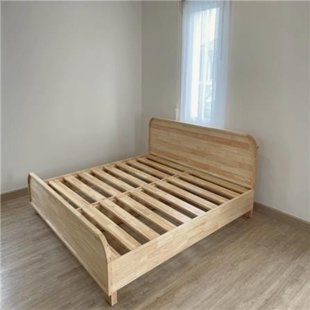 เตียง 5 ฟุต BAAN FURNITURE HESTIA สีไม้ธรรมชาติ_2
