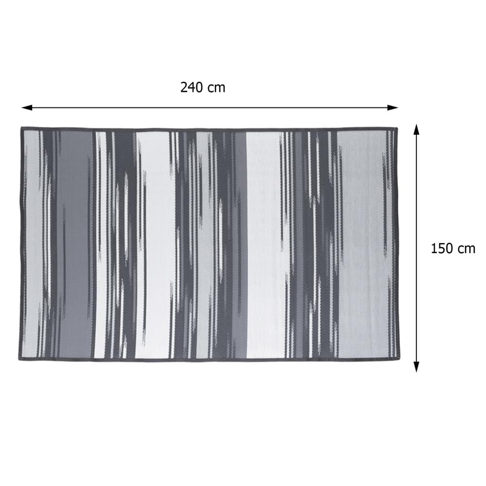 เสื่ออเนกประสงค์ MAT-ER WAA-YU SIZE M 150x240 ซม. สี MONOCHROME