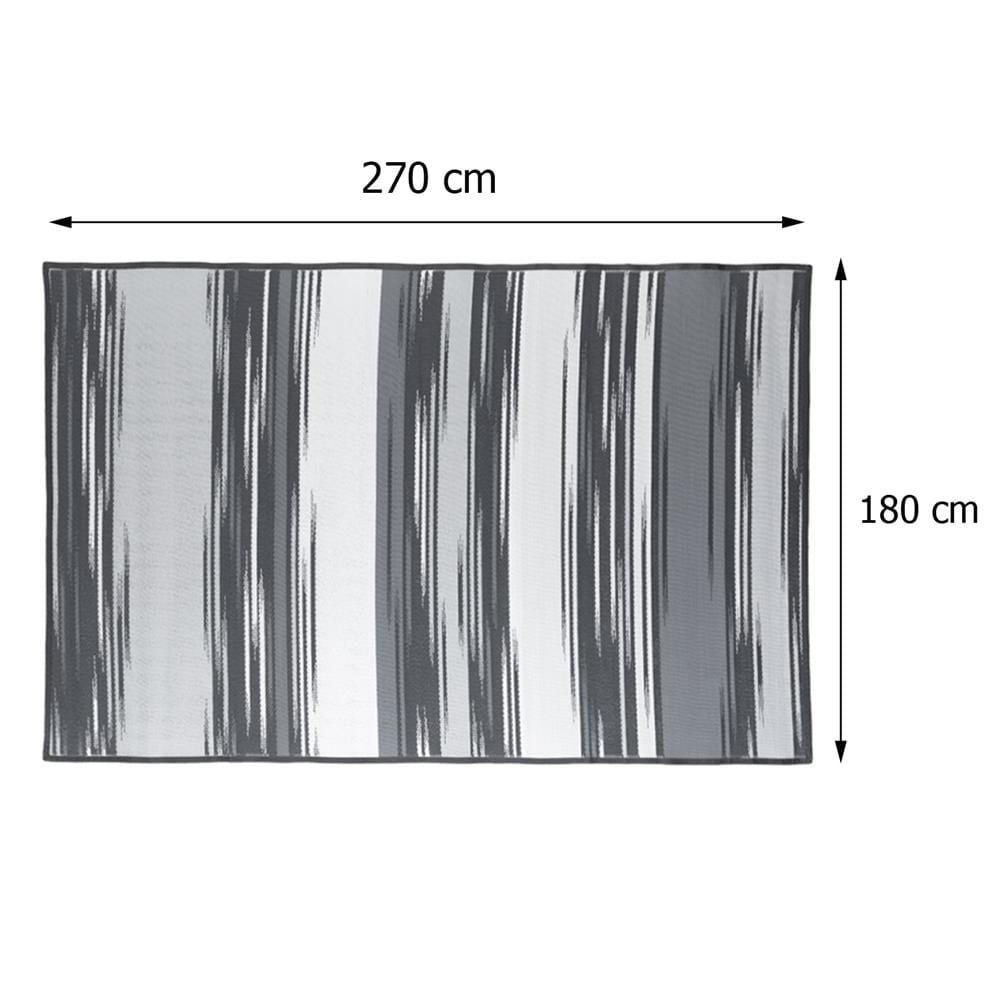 เสื่ออเนกประสงค์ MAT-ER WAA-YU SIZE L 180x270 ซม. สี MONOCHROME