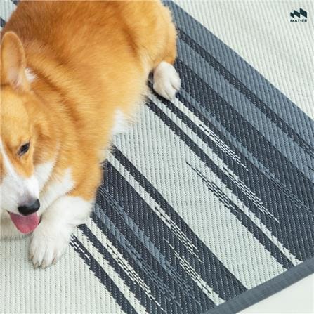 เสื่ออเนกประสงค์ MAT-ER WAA-YU SIZE L 180x270 ซม. สี MONOCHROME_5