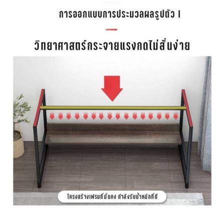 โต๊ะทำงานไม้ HANSEN TBD03 120 ซม. สีโอ๊ค_3