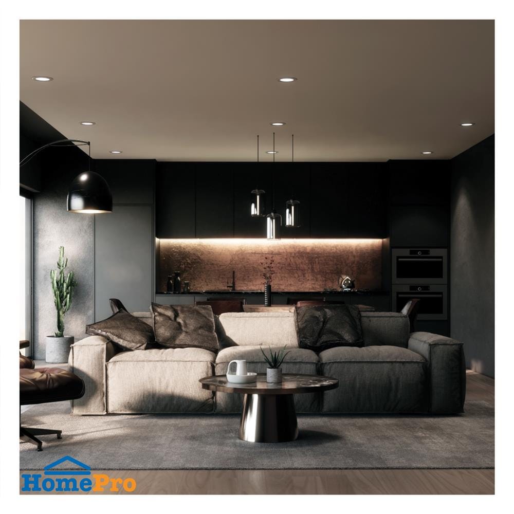 ดาวน์ไลท์ LED LAMPTAN PLAIN 6 นิ้ว 12 วัตต์ DAYLIGHT สีขาว