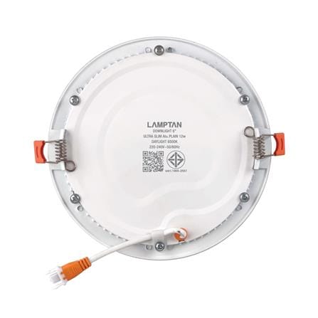 ดาวน์ไลท์ LED LAMPTAN PLAIN 6 นิ้ว 12 วัตต์ DAYLIGHT สีขาว_2