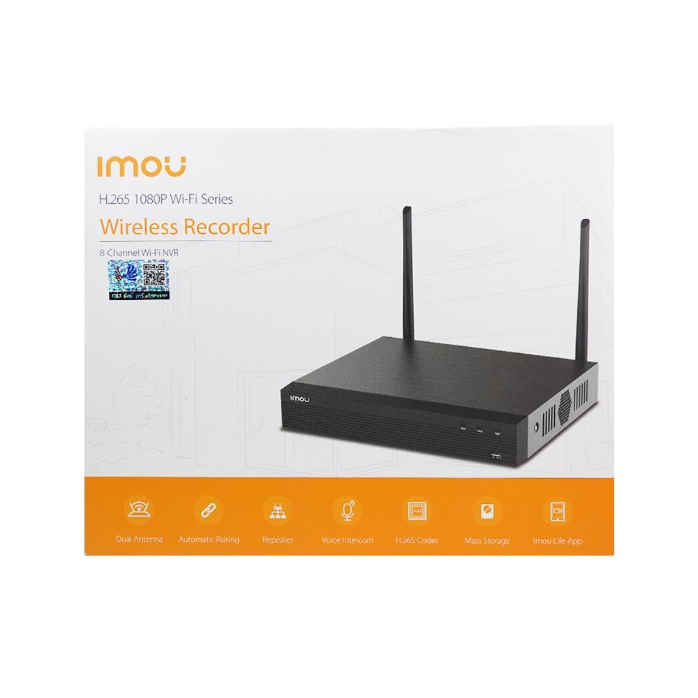 เครื่องบักทึก IMOU NVR1108HS-W-S2