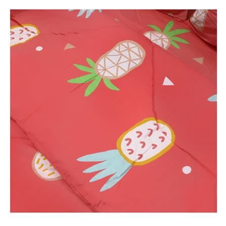 ชุดผ้าปูที่นอน 5 ฟุต 6 ชิ้น ME LIVING PINEAPPLE ORANGE_2