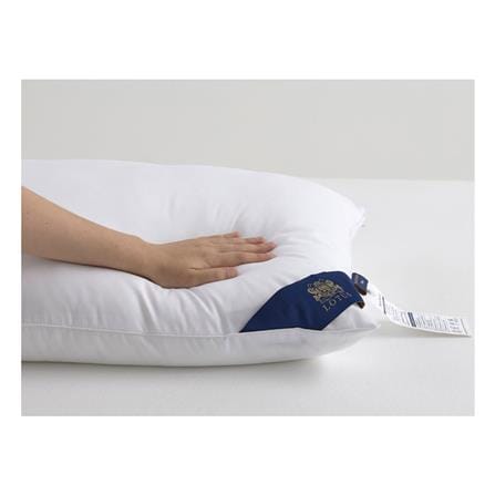 หมอนหนุน ไมโครไฟเบอร์ LOTUS MICRODOWNIA MEDIUM 20x30 นิ้ว สีขาว_7