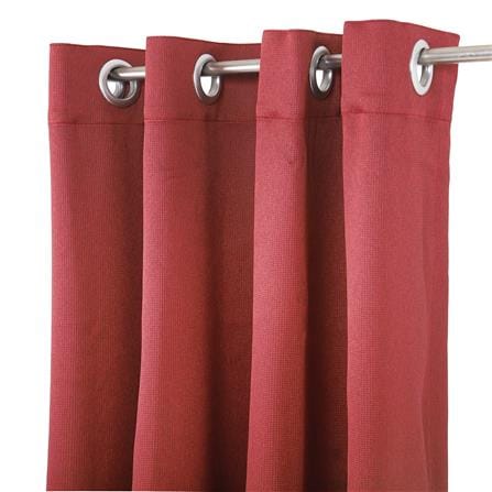 ผ้าม่าน EYELET HOME LIVING STYLE WAFFLE UV 140X220 ซม. สีแดง_2