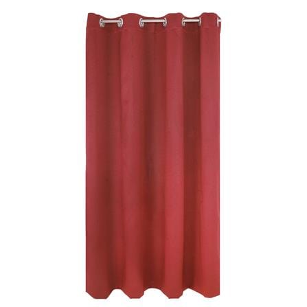ผ้าม่าน EYELET HOME LIVING STYLE WAFFLE UV 140X160 ซม. สีแดง_0