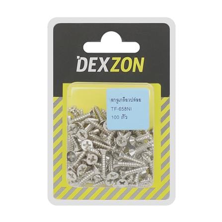 สกรูเกลียวปล่อย TF DEXZON 6X5/8 นิ้ว แพ็ก 100 ชิ้น_2