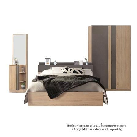 ชุดห้องนอน 6 ฟุต KONCEPT TOUCHI สี SOLID OAK_0